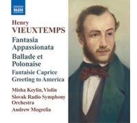 Henri Vieuxtemp Henry Vieuxtemps: Fantasia Appassionata/Ballade Et Polonais (CD)