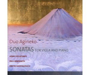 Henri Vieuxtemps Duo Agineko: Sonatas for Viola and Piano (CD) (Importación USA)