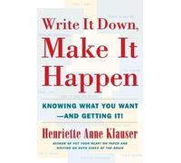 Henriette Anne Klaus Write it down, Make it Happ (Tapa blanda) (Importación USA)