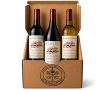 Henrique de Benoît Vino Tinto Premium | Pack Vinos de Madrid 3 Botellas | 2 Tintos Premium y 1 Blanco Artesanal | Pack Regalo Gourmet Ideal para Empresas y Celebraciones | Pack Vino de Madrid