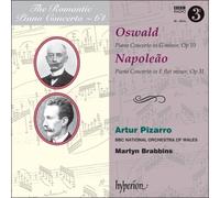 Pizarro y Brabbins – Oswald, Napoleão: Conciertos para piano – Hyperion