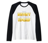 Henry Costume Idgaf Funny Meme Halloween Costume For Henrys Camiseta Manga Raglan