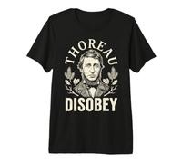 Henry David Thoreau Desobedece Camiseta Premium