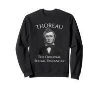 Henry David Thoreau Distanciamiento Social Sudadera