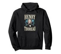 Henry David Thoreau Sudadera con Capucha