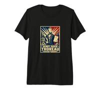 Henry David Thoreau Walden Camiseta Premium