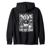 Henry David Thoreau Walden contra el Mundo Sudadera con Capucha