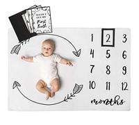 Henry Hunter - Manta para bebé con marco y tarjetas de memoria, 76,2 x 101,6 cm (regular, flechas)