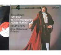 HENRY LEWIS - strauss: don juan / till eulenspiegel's merry pranks LP