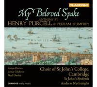 Henry Purcell My Beloved Spake (CD) Album (Importación USA)