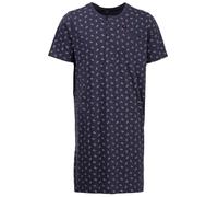Henry Terre Camisón de manga corta para hombre con bolsillo en el pecho con botones, talla M-3XL, antracita, M