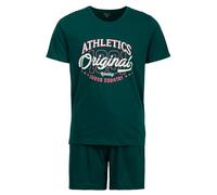 Henry Terre Conjunto de pijama corto para hombre Athletics Original M-5XL Algodón, verde, 3XL