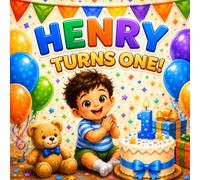 Henry Turns One!: A Personalized First Birthday Book (Three Hearts Baby Names (Henry))