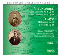 Gerhardt, Caballé-Domenech – Vieuxtemps, Ysaÿe: Conciertos para violonchelo – Hyperion