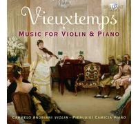 Henry Vieuxtemps Vieuxtemps: Music for Violin & Piano (CD) (Importación USA)
