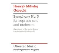Henryk gorecki: symphony no.3 (symphony of sorrowful songs) - study score poche: (Symphony of Sorrowful Songs/Symfonia Piesni Zalosnych)