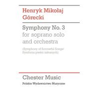 Henryk gorecki: symphony no.3 (symphony of sorrowful songs) - study score poche: (Symphony of Sorrowful Songs/Symfonia Piesni Zalosnych)