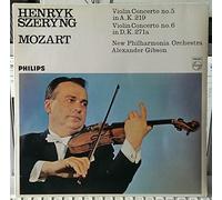 Henryk Szeryng , Wolfgang Amadeus Mozart , New Philharmonia Orchestra , Alexander Gibson - Violin Concerto No.5 In A, K.219 / Violin Concerto No.6 In D, K.271a - Philips - 6882 006, Philips - 802 709 LY