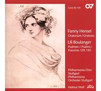 Philharmonia Chor Stuttgart Philharmonia Orchester Stuttgart Schneiderman, Helene Schone, Wolfgang Sonntag, Ulrike Trefz, Hermann Wolf, Helmut Worle, Robert - Hensel, Boulanger: Oratorium, Dos Salmos / Wolf
