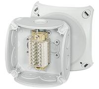 62000173 Carcasa: Caja de conexiones IP66 con terminales gris ENYCASE® HENSEL