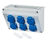 Hensel Enyst Caja de Conexión 6x16A 230V 270mm Ancho - FP CB 218
