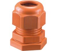 Hensel Prensaestopas IP66 M25 Naranja Resplandor Alambre de Prueba - AKMF 25 [20 Piezas]