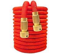 Hensftods Manguera telescópica mágica Flexible Manguera Lavado automático Alta presión con Pistola rociadora Riego jardín al Aire Libre Plum 17ft