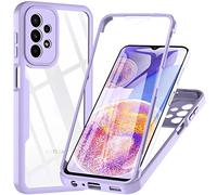 Hensinple Carcasa para Samsung A23 5G, A23 5G, protección Completa de 360 Grados, con Protector de Pantalla Suave Integrado