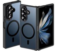 Hensinple Funda magnética para Samsung Galaxy Z Fold 7, Funda Z Fold 7 [Compatible con MagSafe] translúcida Mate Grado Militar, protección a Prueba de caídas, a Prueba de Golpes, policarbonato Duro