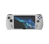 Hensych Funda protectora de silicona para consola ROG Ally, adecuada para la consola de juegos ROG Ally, funda de silicona, resistente a los arañazos, antideslizante, accesorio de funda de mano (gris)