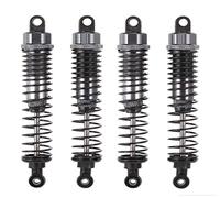 Hensych - Juego de 4 amortiguadores de metal ajustables de 60 mm, 85 mm, 100 mm, delanteros y traseros para coche teledirigido 1/10, para todoterrenos tipo SCX10 TRX4 D90