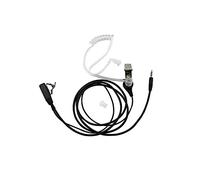 Hensych Universal 3.5mm Auricular Headset Transparente Con Micrófono mando a distancia Para iPhone 5 4S 4G 3GS 3G Samsung Galaxy Note 2 II S4 SIV S3 SIII S2 SII N7100 i9500 i9300 etc