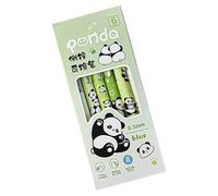 HENYGEN 6 bolígrafos retráctiles de gel con punta de 0,5 mm para aulas de negocios, tipo clics, tinta de gel, tinta de secado rápido, bolígrafo de punta rodante, escritura suave