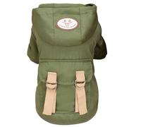 HENYGEN Abrigo de invierno para perros pequeños, resistente al viento, cálido, para clima frío, para mascotas, cálido durante días, ropa de poliéster para perros