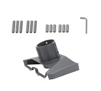 HENYGEN Adaptador de mástil de satélite para comunicación Gen 3 durante el campamento y la exploración, solución de instalación segura, soportes para mástiles de plato