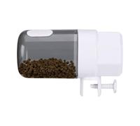 HENYGEN Alimentadores regulables para peces, temporizador automático, dispensador de tanques alimentados por batería para alimentos secos y escamas, comederos de peces para principiantes