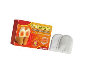 HENYGEN Almohadilla térmica desechable para dedos de los pies, más de 8 horas de calor, almohadilla delgada y suave para calentar los pies en invierno