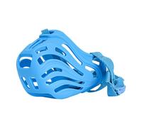 HENYGEN Bozal suave ajustable para mascotas para controlar la alimentación, permite beber jadear, correa fácil de ajustar, cómoda red suave para perros