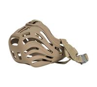 HENYGEN Bozal suave ajustable para mascotas para controlar la alimentación, permite beber jadear, correa fácil de ajustar, cómoda red suave para perros