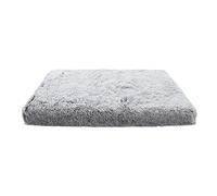 HENYGEN Cama de invierno para perro, cojines cuadrados de felpa para perrera, para esponja, extraíble, lavable, tapete para mascotas, suministros para mascotas, sofá de felpa para perros