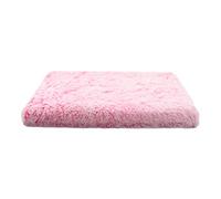 HENYGEN Cama de invierno para perro, cojines cuadrados de felpa para perrera, para esponja, extraíble, lavable, tapete para mascotas, suministros para mascotas, sofá de felpa para perros