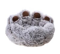 HENYGEN Cama de invierno pequeña para perro, casa de mascotas, cojín de felpa suave y grueso, suministros cálidos para perros, accesorios cálidos para mascotas transpirables, cómodos para gatos