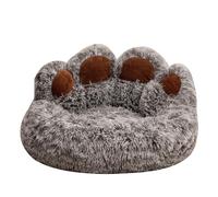 HENYGEN Cama de invierno pequeña para perro, casa de mascotas, cojín de felpa suave y grueso, suministros cálidos para perros, accesorios cálidos para mascotas transpirables, cómodos para gatos