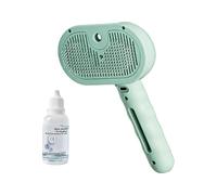 HENYGEN Cepillo aplicador de champú sin agua para mascotas con cerdas suaves para masajes suaves para eliminar el pelo de mascotas y proteger la piel
