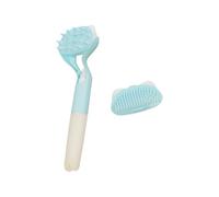 HENYGEN Cepillo para mascotas con aspersión de niebla de agua, reduce el pelo fijo y elimina el pelo suelto de caninos Press Sprinkle Dog Grooming