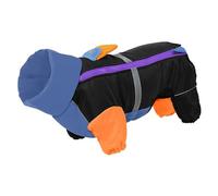 HENYGEN Chaquetas para perros, diseño colorido de moda, ropa cálida de invierno, diseño reflectante, abrigo de 4 patas para protección de visibilidad nocturna, abrigo de invierno para perro