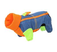 HENYGEN Chaquetas para perros, diseño colorido de moda, ropa cálida de invierno, diseño reflectante, abrigo de 4 patas para protección de visibilidad nocturna, abrigo de invierno para perro