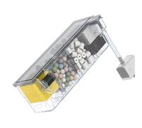 HENYGEN Circulación ABS de filtración de 3 etapas, diseño de bajo ruido para tanques de peces grandes, filtro de agua