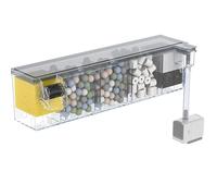 HENYGEN Circulación ABS de filtración de 3 etapas, diseño de bajo ruido para tanques de peces grandes, filtro de agua