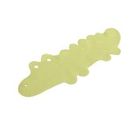 HENYGEN Divertida alfombrilla de baño de PVC impermeable con forma de cocodrilo para ducha antideslizante, fácil de usar en superficies para uso en el baño